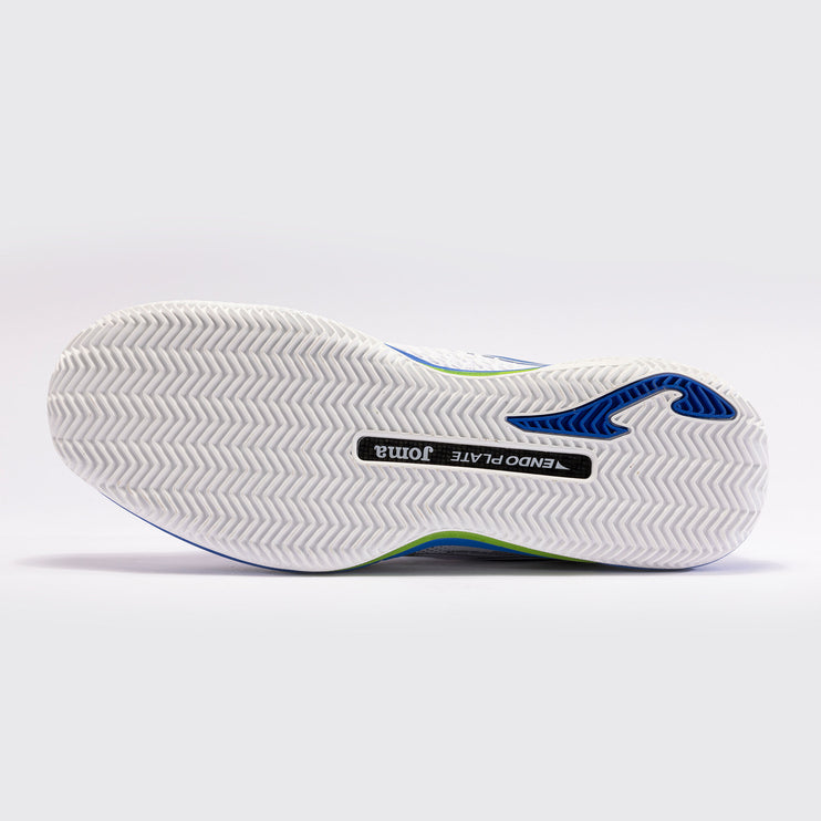 Joma Ace 2402 (White/Blue) Men's Tennis Shoes