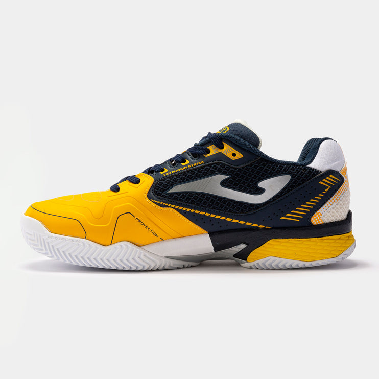 Men 2228 Hard Court Orange Saffron Navy
