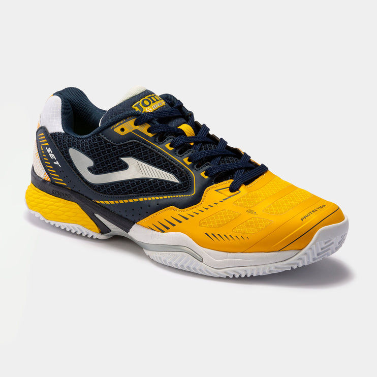 Men 2228 Hard Court Orange Saffron Navy
