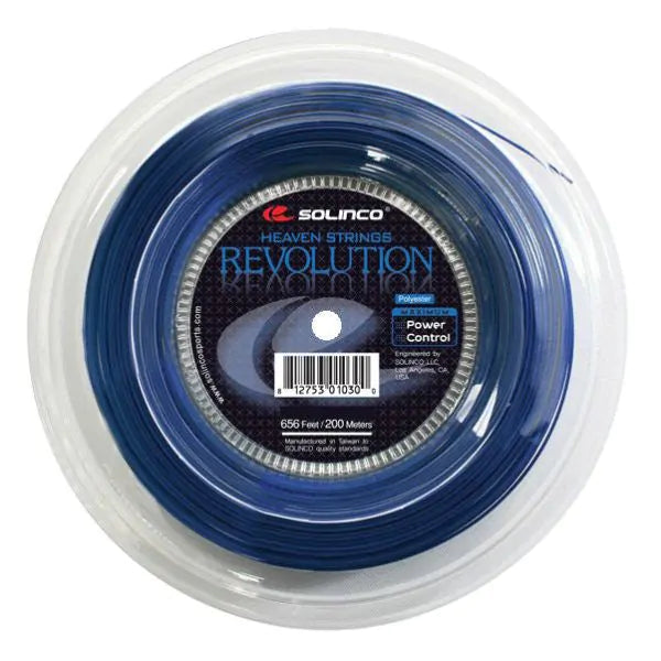 Solinco Revolution Tennis String Reel - 16L Gauge (200m, 1.25mm)