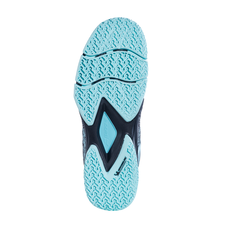 SENSA WOMEN PADEL SHOES BLK/TANAGER TURQUOISE
