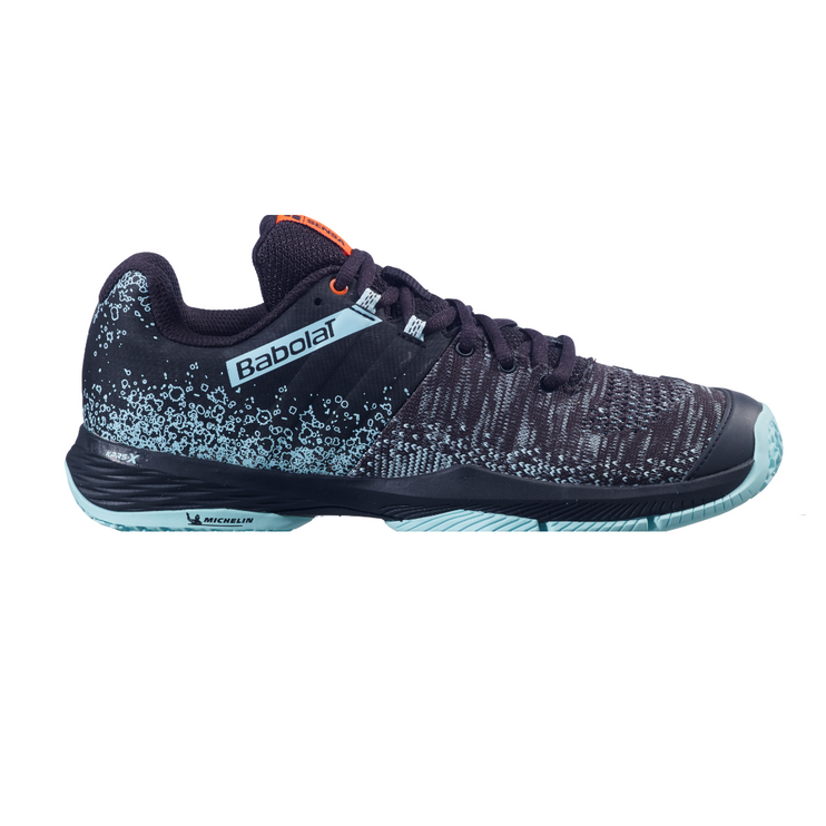 SENSA WOMEN PADEL SHOES BLK/TANAGER TURQUOISE