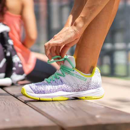 SENSA WOMEN PADEL SHOES WHITE/ SPRING