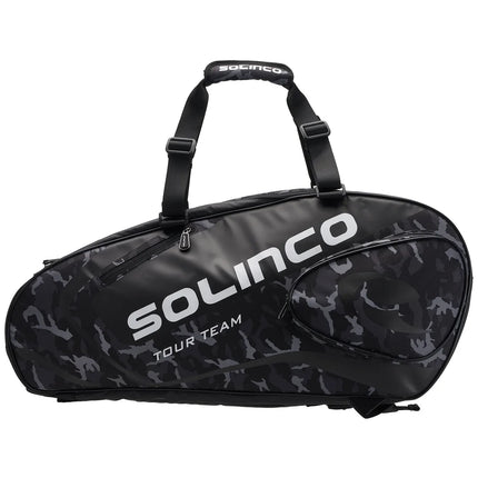 Solinco Black Camo X6 Tennis Kitbag