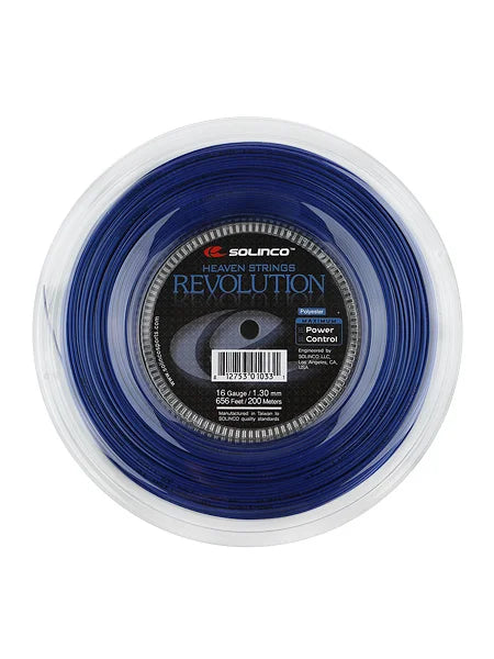 Solinco Revolution Tennis String Reel - 16 Gauge (200m, 1.30mm)