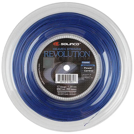 Solinco Revolution Tennis String Reel - 17 Gauge (200m, 1.20mm)