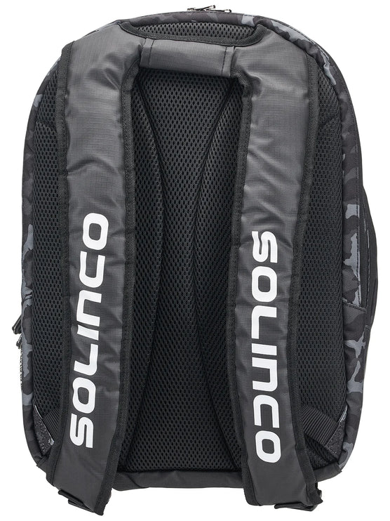 Solinco Black Camo Tennis Backpack