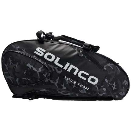 Solinco Black Camo X6 Tennis Kitbag
