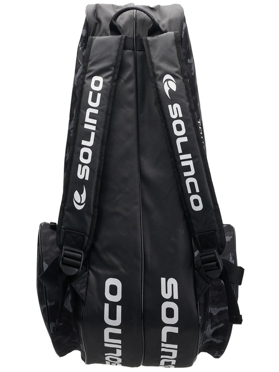 Solinco Black Camo X6 Tennis Kitbag