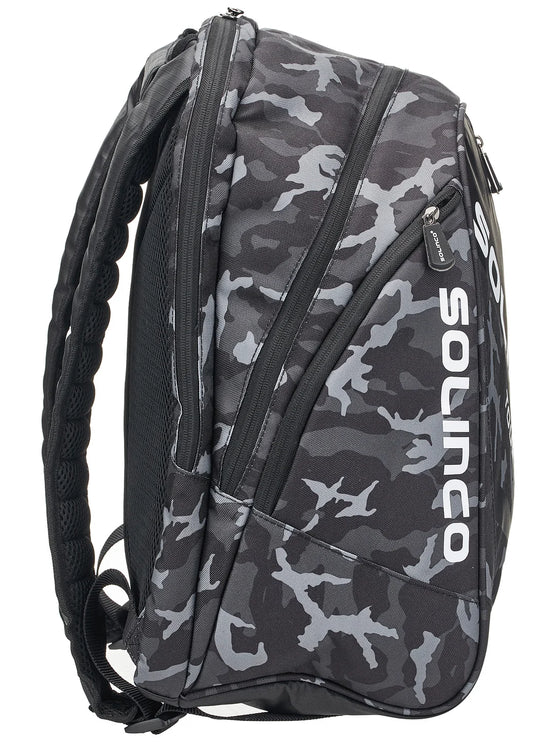 Solinco Black Camo Tennis Backpack