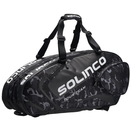 Solinco Black Camo X6 Tennis Kitbag