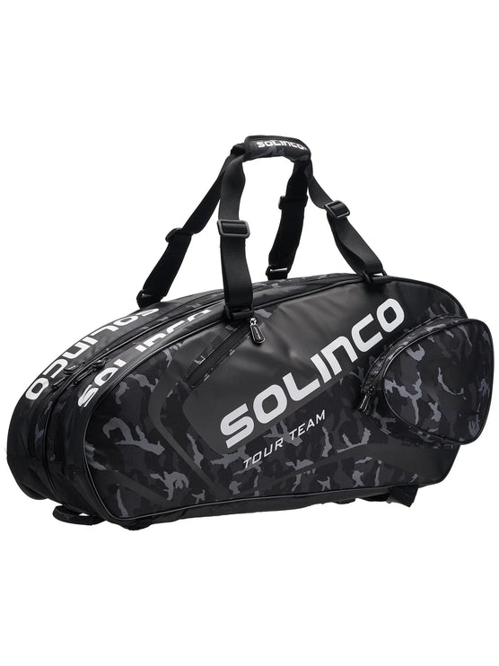 Solinco Black Camo X6 Tennis Kitbag