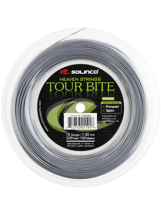 Solinco Tour Bite Tennis String Reel - 16 Gauge (100m, 1.30mm)