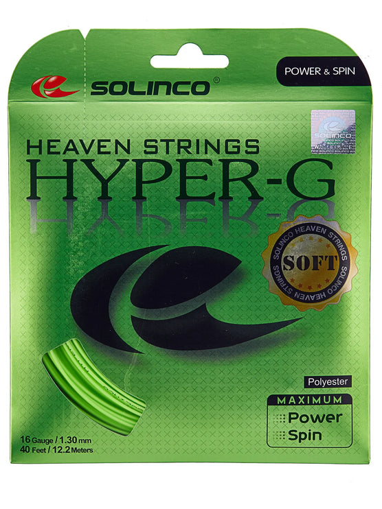 Solinco Hyper G Soft Tennis String - 16 Gauge (12m, 1.30mm)