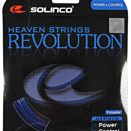 Solinco Revolution Black Tennis String - 16 Gauge (12m, 1.30mm)