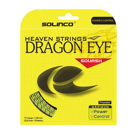 Solinco Dragon Eye Yellow Tennis String - 17 Gauge (10m, 1.20mm)